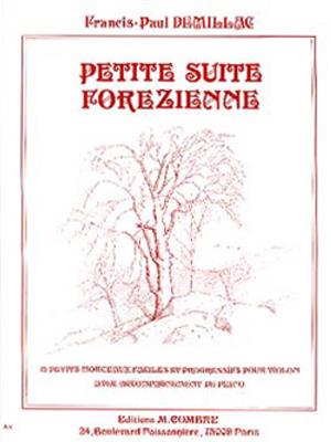 Francis-Paul Demillac: Petite suite forézienne (12 pièces): Violon et Accomp.