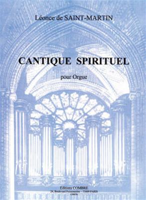 Léonce de Saint-Martin: Cantique spirituel Op.41: Orgue