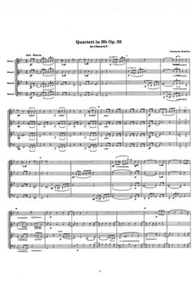 C. Homilius: Quartett Op. 38: Cor d'Harmonie (Ensemble)