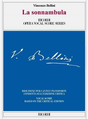 Vincenzo Bellini: La sonnambula: Chant et Piano