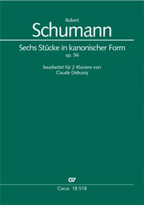 Robert Schumann: Sechs Stücke in kanonischer Form: (Arr. Claude Debussy): Duo pour Pianos