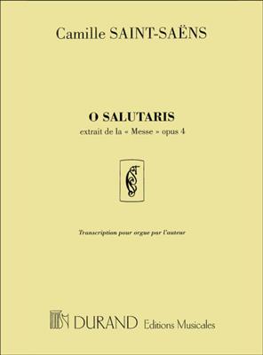 Camille Saint-Saëns: O Salutaris Extrait De La Messe Opus 4: Orgue
