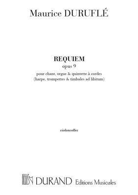 Maurice Duruflé: Requiem Opus 9 - Violoncello: Solo pour Violoncelle