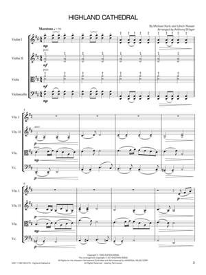 Ulrich Roever: Highland Cathedral: (Arr. Anthony Gröger): Quatuor à Cordes