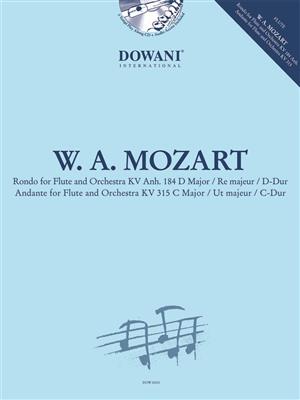 Wolfgang Amadeus Mozart: Rondo KV Anh. 184, Andante KV 315: Flûte Traversière et Accomp.