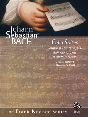 Johann Sebastian Bach: Cello Suites, Vol. 2: (Arr. Frank Koonce): Solo pour Guitare