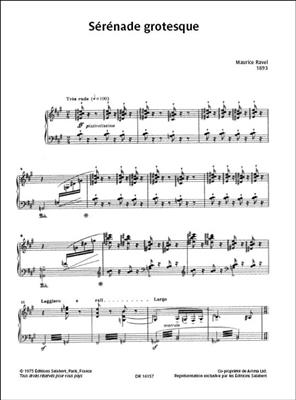 Maurice Ravel: Œuvres pour piano: Solo de Piano