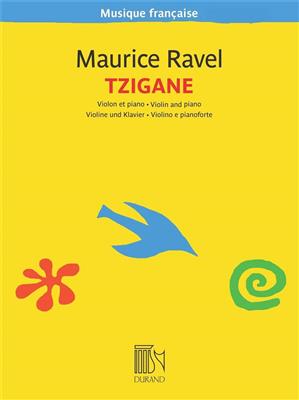 Maurice Ravel: Tzigane - Rapsodie De Concert: Violon et Accomp. |  Musicroom.fr
