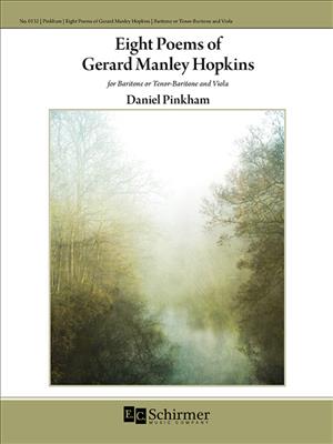 Daniel Pinkham: Eight Poems of Gerard Manley Hopkins: Chant et Autres Accomp.