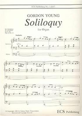 Gordon Young: Soliloquy: Orgue