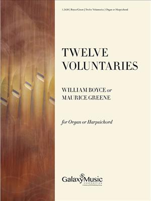 Peter Williams: Twelve Voluntaries: Orgue