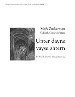 Avrom Brudno: Unter dayne vayse shtern: Chœur Mixte A Cappella