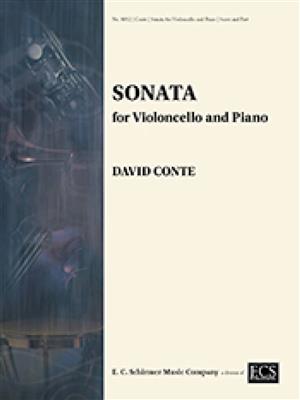 David Conte: Sonata for Violoncello and Piano: Violoncelle et Accomp.