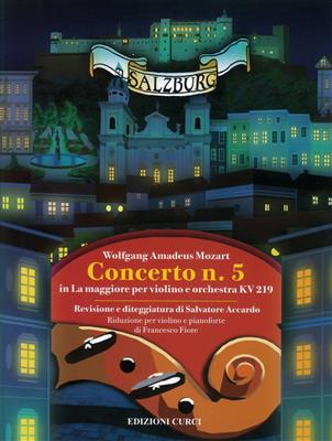 Wolfgang Amadeus Mozart: Concerto n. 5 in La maggiore per violino: Violon et Accomp.