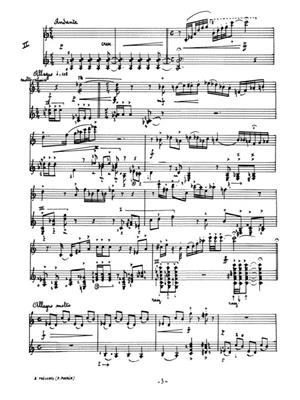 P. Poskin: 3 Preludes: Flûte Traversière et Accomp.