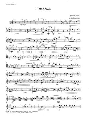 Günter Bialas: Romanze und Musette: (Arr. Werner Thomas-Mifune): Violoncelles (Ensemble)