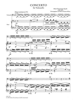 Henri Vieuxtemps: Konzert Für Violoncello: Violoncelle et Accomp.