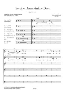 Giovanni Gabrieli: Suscipe, Clementissime Deus: Trombone (Ensemble)