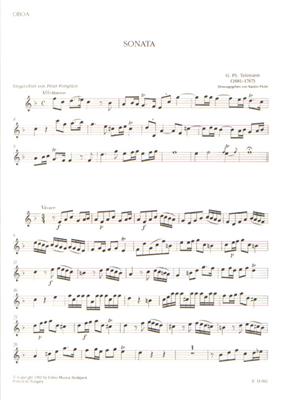 Georg Philipp Telemann: 2 sonate: Ensemble de Chambre