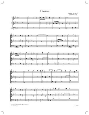 Advanced Level Trios / Trios für Fortgeschrittene: Ensemble de Chambre