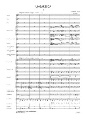 Istvan Gyorffy: Ungaresca: Orchestre d'Harmonie