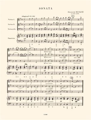 Frigyes Sandor: Tänze und Triosonaten aus dem 17.Jahrhundert II f: Orchestre à Cordes et Solo