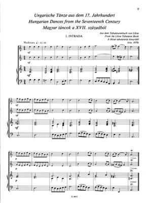 Kammermusik für Anfänger, für zwei Melodieinstrume: Ensemble de Chambre