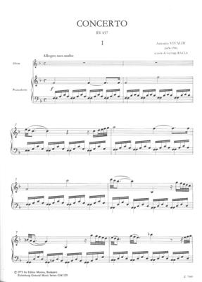 Antonio Vivaldi: Concerto In Fa Maggiore Per Oboe, Archi E Czalo: Hautbois et Accomp.