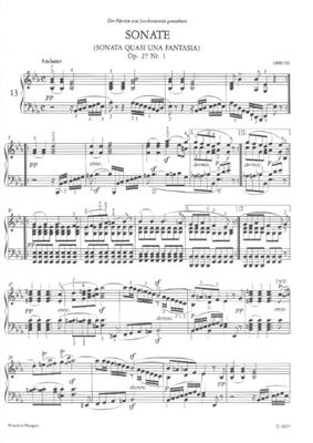 Ludwig van Beethoven: Klaviersonaten II: Solo de Piano