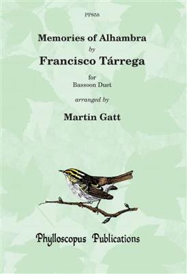 Francisco Tárrega: Memories Of Alhambra: (Arr. Martin Gatt): Duo pour Bassons