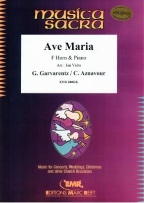 Charles Aznavour: Ave Maria: (Arr. Jan Valta): Cor Français et Accomp.