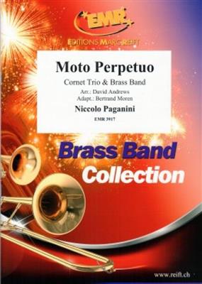Niccolò Paganini: Moto Perpetuo: (Arr. Andrews): Brass Band et Solo