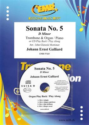 Johann Ernst Galliard: Sonata No. 5: (Arr. John Glenesk Mortimer): Trombone et Accomp.