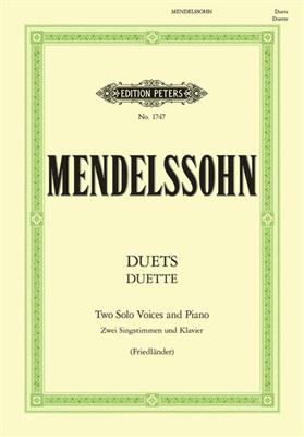 Felix Mendelssohn Bartholdy: Vocal Duets: Solo pour Chant