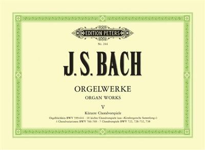Johann Sebastian Bach: Orgelwerke 5: Orgue