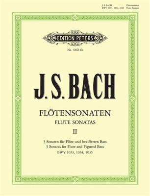 Johann Sebastian Bach: Flute Sonatas Vol.2 BWV 1033 - 1035: Flûte Traversière et Accomp.