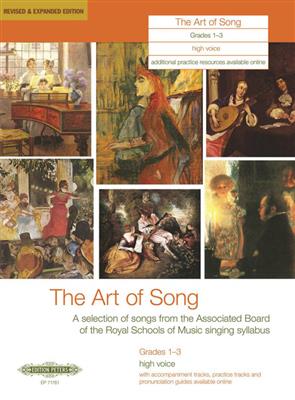 The Art of Song Grades 1-3, Medium-High Voice: Chant et Piano