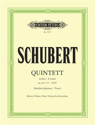 Franz Schubert: Quintett A-Dur op. posth. 114 (D 667): Quintette pour Pianos