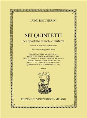 Luigi Boccherini: Quintet No.4 D-major G.448 ( Fandango ): Ensemble de Chambre
