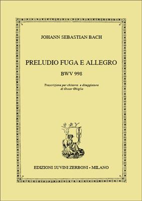 Johann Sebastian Bach: Preludio, Fuga E Allegro Bwv 998 Per Liuto (12): Autres Cordes Pincées