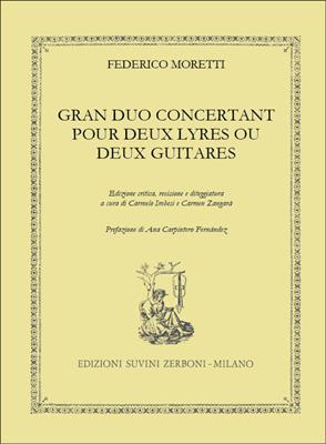 Federico Moretti: Gran duo concertant: Autres Cordes Pincées