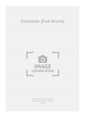 Manfred Kelkel: Concerto (Full Score): Basson et Accomp.