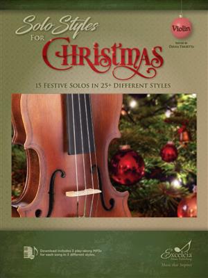 Solo Styles for Christmas: Solo pour Violons