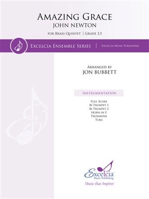 John Newton: Amazing Grace: (Arr. Jon Bubbett): Ensemble de Cuivres