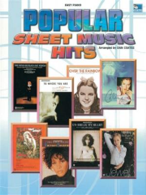 Popular Sheet Music Hits: (Arr. Dan Coates): Solo de Piano