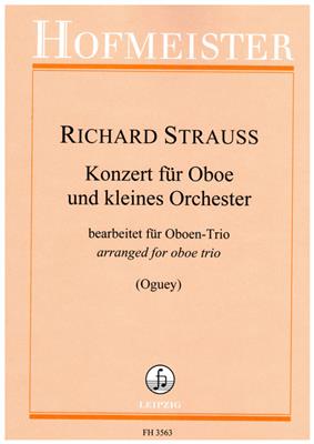 Richard Strauss: Konzert für Oboe und kleines Orchester: (Arr. Alexandre Oguey): Vents (Ensemble)