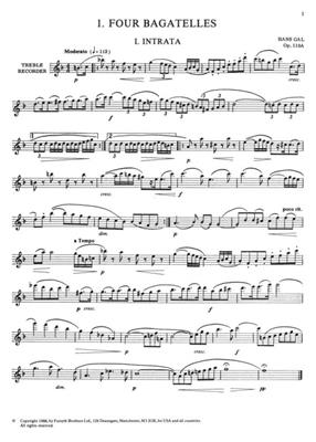 Vol.1 Pieces for Solo Recorder: (Arr. John Turner): Flûte à Bec