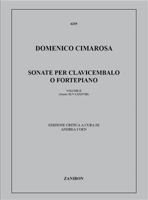 Domenico Cimarosa: 88 Sonate Per Clavicembalo O Fortepiano 2 (45-88): Clavecin