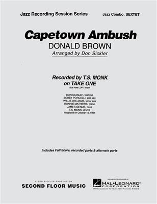 Donald Brown: Capetown Ambush: (Arr. Don Sickler): Jazz Band