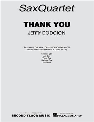 Jerry Dodgion: Thank You: Jazz Band